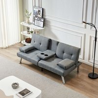 Westwood, WestWood Fabric Manhattan Sofa Bed Recliner - Grey Westwood, WestWood Fabric Manhattan Sofa Bed Recliner - Grey