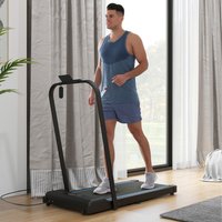 SPORTNOW 2.5HP Folding Treadmill Walking Pad, 1-6km per hour - Blue