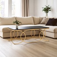 Kia Black Coffee Table - Black