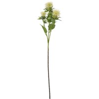 Set of 3 Safflower Artificial Flower Sprays - Cream
