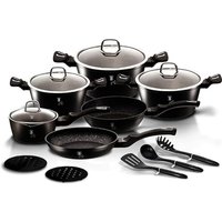 Berlinger Haus 15 Piece Cookware Set - Black