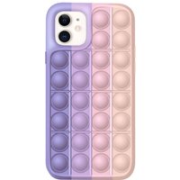 iPhone Push and Pop Fidget Phone Case - Pink / 11