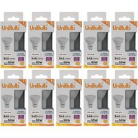 UniBulb LED GU10 345lm 3.6W (Replaces 50W) 4000K (Cool White) Dimmable Light Bulb - Cool White