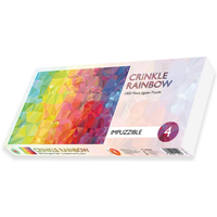Impuzzibles - Crinkle Rainbow 1000 Piece Jigsaw Puzzle - Neutral