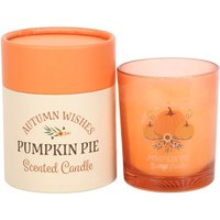 Autumn Pumpkin Pie Scented Jar Candle - 28 hours Burn Time