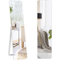 Standing Full-Length Mirror - White