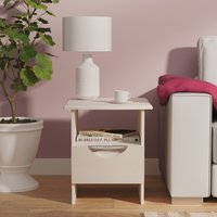Camden Bottom Drawer Lamp Table - Kashmir Gloss & Kashmir