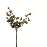 Variegated Eucalyptus Bouquet Artificial Plant - Plastic - L26 x W26 x H76 cm - Green