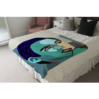 Thoughtful Boy Blanket - Blue