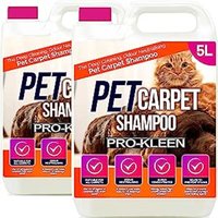 5L Pet Carpet Shampoo Upholstery Solution Reactivating Odour Treatment - Pink / 10kg