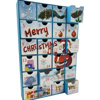 Fill Your Own 24 Day Advent Calendar - Santa