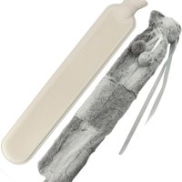 2L Extra Long Hot Water Bottle with Removable Fleece - Grey