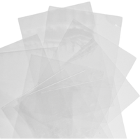 A4 Clear Plastic Sheets (10 pack) - Clear