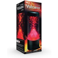 Round Volcano Lamp Battery and USB - Black