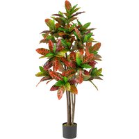 150cm Artificial Croton Plant - Green