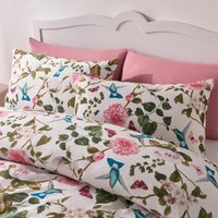Spring Duvet Cover Set - White / Double