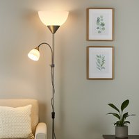 Hudson Mother and Child Floor Lamp - Silver