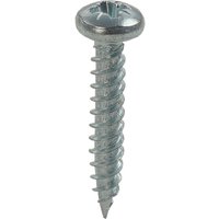 Unifix Twinthread Woodscrews Pozi Round Head Bzp 8G X 1" (4.0 X 25Mm) 9TQTQRNDPZ/081 Box of 200 - Grey