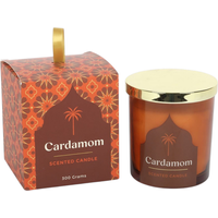 Arabian Nights Cardamom Scented Candle - White