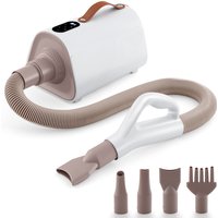 Dog Dryer Dog Cat Hair Blower - White