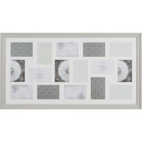 Soft Grey Aperture Collage Frame - Grey