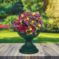 Green Urn Patio Planter - Green
