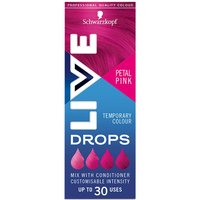 Schwarzkopf LIVE Colour Drops Semi-Permanent Hair Dye Petal Pink - 3