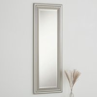 Silver Champagne Rectangular Mirror - Champagne / 45cm / 129cm