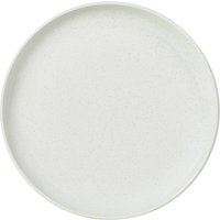 Easy Living Speckled Plate - White / Dinner Plate