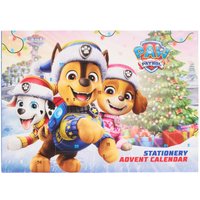 Paw Patrol Christmas Stationery Advent Calendar - White