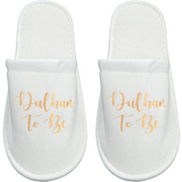 Dulhan To Be Slippers - White