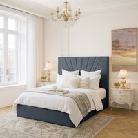 Flora Bed Frame - Grey / Small Double