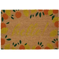 Filta La Dolce Frutta Doormat - Brown