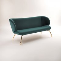 Kolding 2 Seat Green Sofa - Green