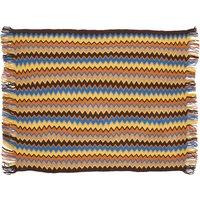 Bohemian Sofa Throw Blanket with Tassels - Brown