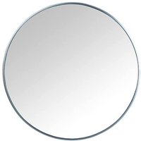 Silver Round Aluminium Frame Wall Mounted Mirror - Silver