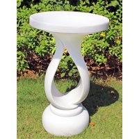 Enigma Contemporary Bird Bath Marble