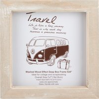 Square Deep Box Frame - Neutral / 6x6in