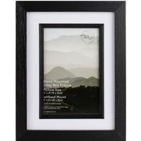 The Port. Co Gallery, Black Mounted Inlay Box Frame - Black / 6x4in The Port. Co Gallery, Black Mounted Inlay Box Frame - Black / 6x4in