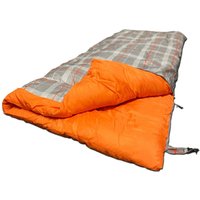 Olpro, Olpro Hush Patterned Sleeping Bag - Grey/Orange Olpro, Olpro Hush Patterned Sleeping Bag - Grey/Orange
