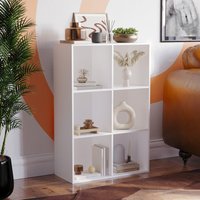 Durham 6 Cube Storage Unit - White