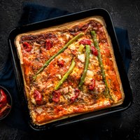 MasterClass Vitreous Enamel Square Pan - Black