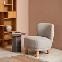 Naxos Round Side Table - Marron