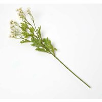 Artificial Stem of Wild Daisy Flowers, 55 cm - White