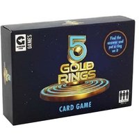 5 Gold Rings TV Show Quiz Card Game - Blue