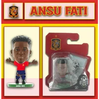 SoccerStarz Spain Ansu Fati - Home Kit 5cm Figure - Red