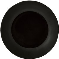 Hygge Black Stoneware Dinner Plate - Black