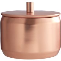 Traze Copper Finish Storage Canister - Gold