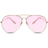 Refined Aviator Unisex Sunglasses - Gold
