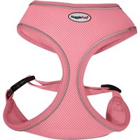 HugglePets Air Mesh Dog Harness - Orange, Small - Pink / Small